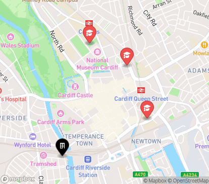 Closest campuses from The Bakery
