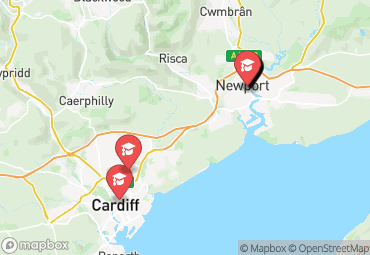 Closest campuses from Newport Student Village