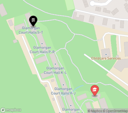 Closest campuses from Glamorgan Court