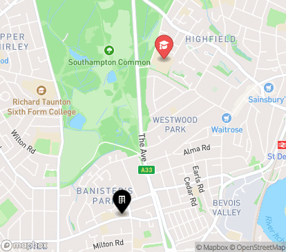 Closest campuses from Archers Road