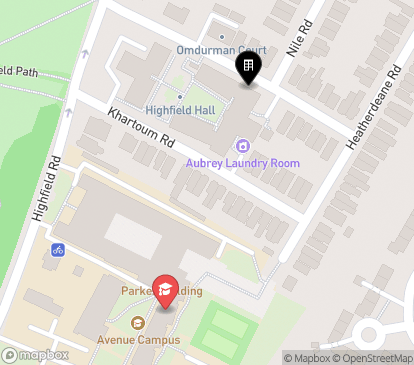 Closest campuses from Highfield Halls