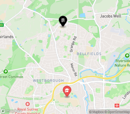 Closest campuses from Hazel Farm
