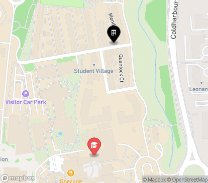 Closest campuses from Student Village - Mendip Court