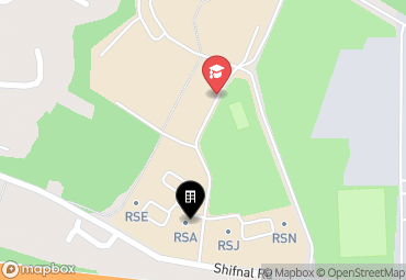 Closest campuses from Telford Campus Accommodation