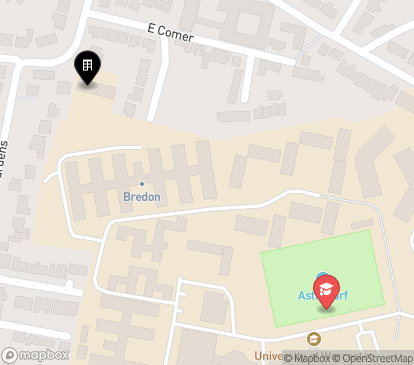 Closest campuses from Fern Halls