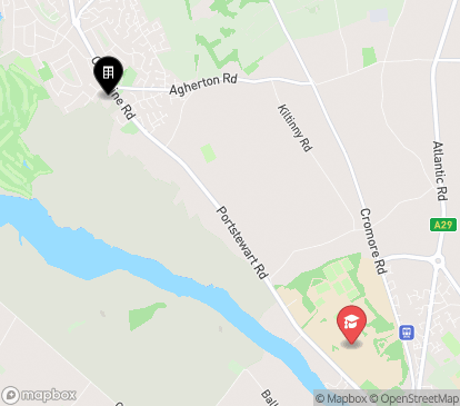Closest campuses from Agherton Village
