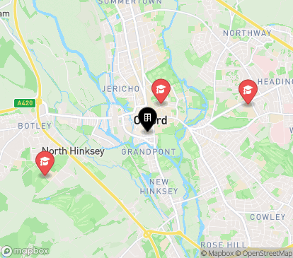 Closest campuses from Cambridge Terrace