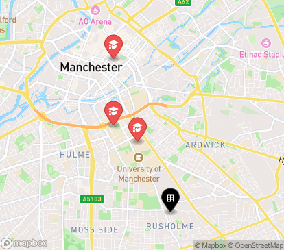 Closest campuses from Oxney House and Gardens