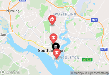 Closest campuses from Vita Student Southampton - Richmond House