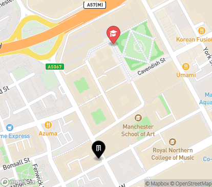Closest campuses from Rosamond House