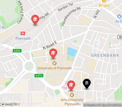 Closest campuses from The Old Dairy