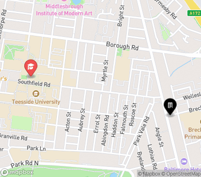 Closest campuses from Drinkwater House