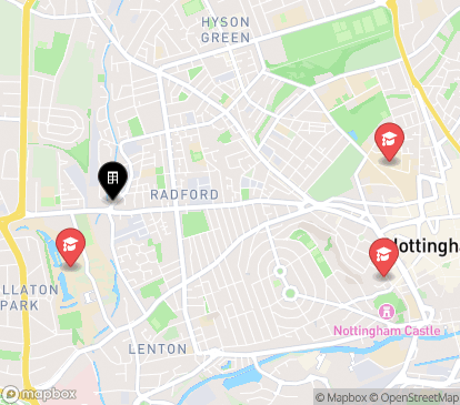 Closest campuses from Nottingham Two