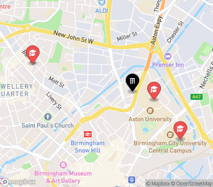 Closest campuses from Canvas The Heights