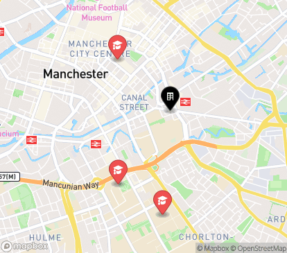 Closest campuses from iQ Lambert & Fairfield House