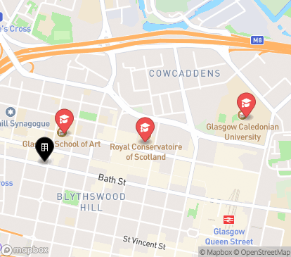 Closest campuses from iQ Elgin Place