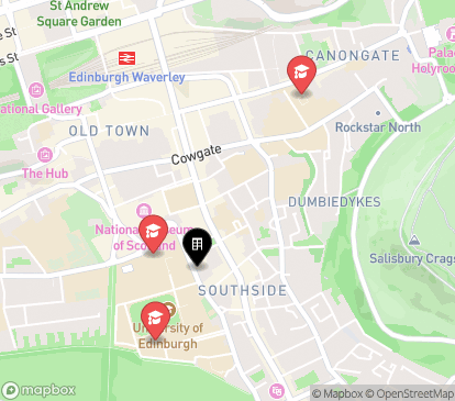 Closest campuses from Lady Nicolson Court