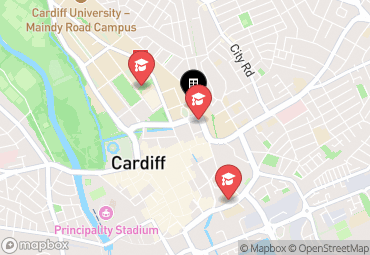 Closest campuses from Glendower House