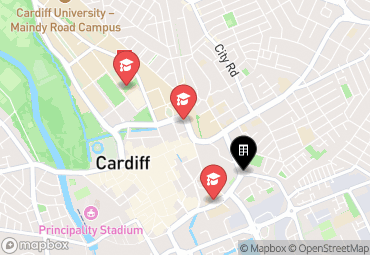 Closest campuses from Adam Street Gardens