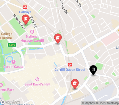 Closest campuses from Adam Street Gardens