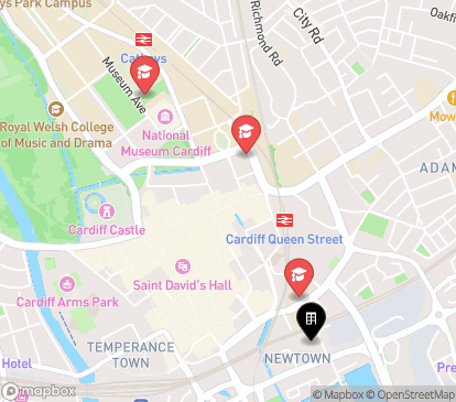 Closest campuses from Lumis Cardiff