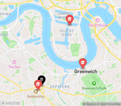 Closest campuses from AXO New Cross