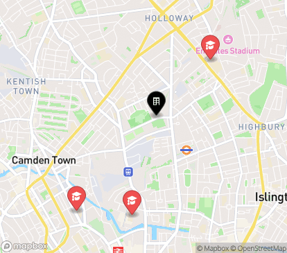 Closest campuses from Chapter Islington