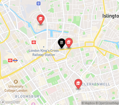 Closest campuses from Chapter Kings Cross
