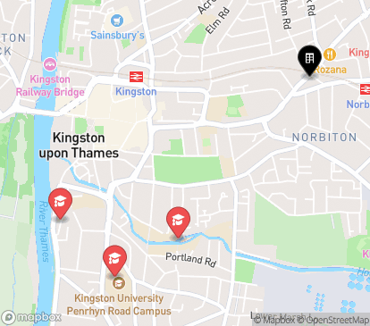Closest campuses from Kingston Plaza