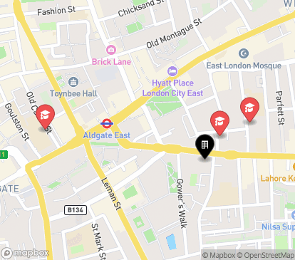 Closest campuses from iQ Aldgate