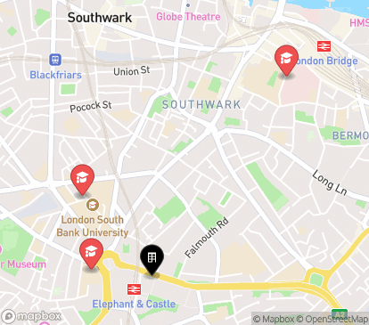 Closest campuses from Portchester House