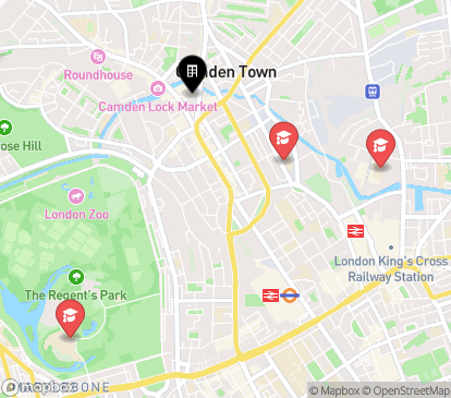 Closest campuses from Camden Hawley Crescent