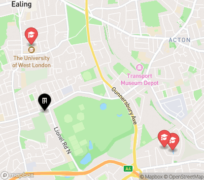 Closest campuses from The Cube - Ealing