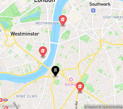 Closest campuses from The Hub