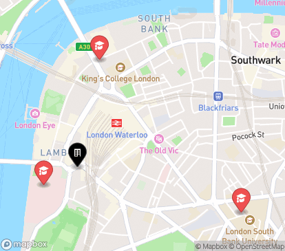Closest campuses from urbanest Westminster Bridge
