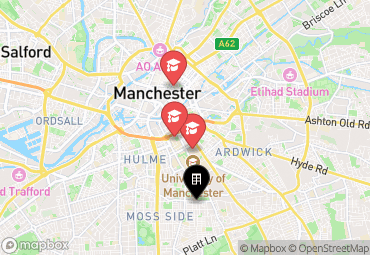 Closest campuses from Moss Court