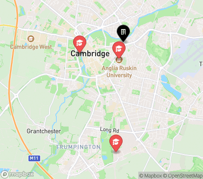 Closest campuses from Brunswick House