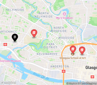 Closest campuses from Hyndland House