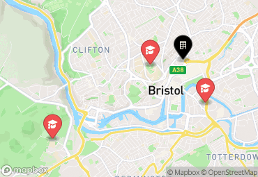 Closest campuses from iQ Bristol