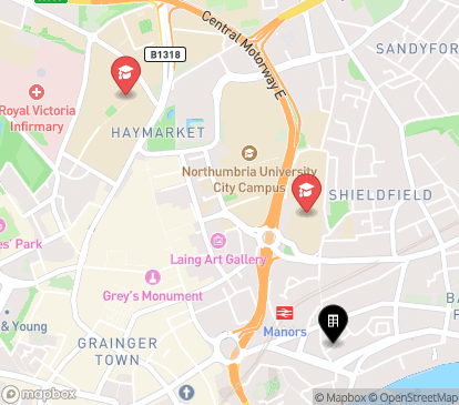 Closest campuses from Garth Heads