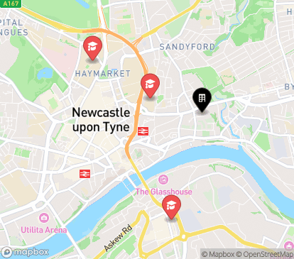 Closest campuses from The Glassworks