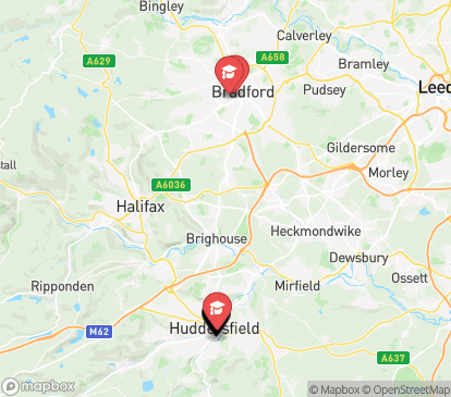 Closest campuses from The Courtyard Block C