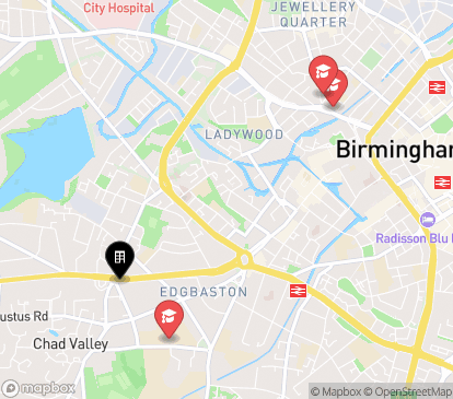 Closest campuses from B16 Studios