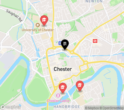 Closest campuses from Trinity Hall