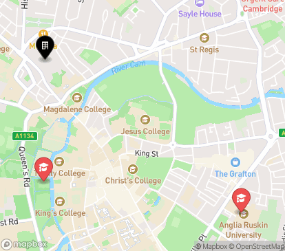 Closest campuses from Castle Street
