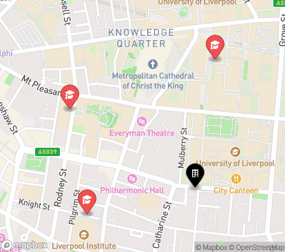 Closest campuses from Bedford Street South