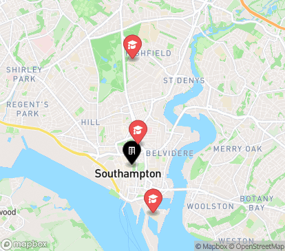 Closest campuses from Vincent Place