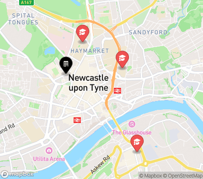 Closest campuses from Vita Student Newcastle - Strawberry Place