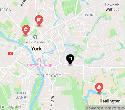 Closest campuses from Vita Student York - Lawrence Street