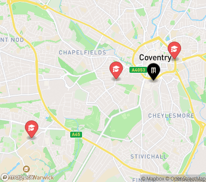 Closest campuses from Manor Park